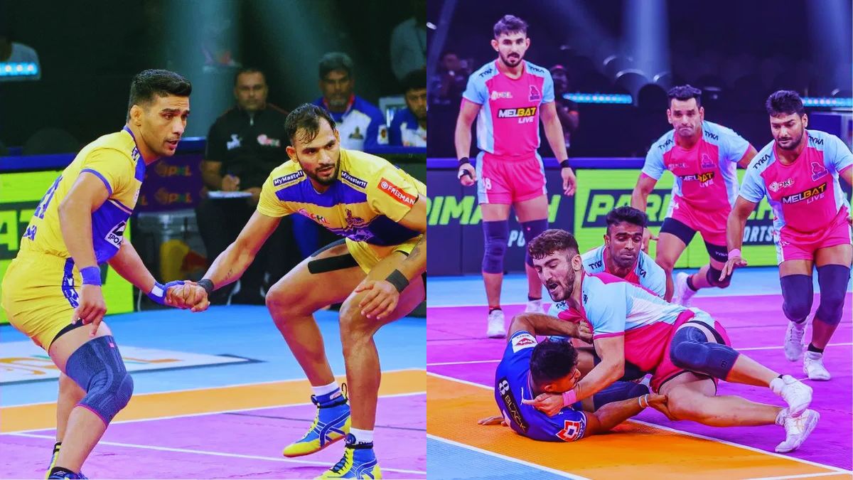 PKL 11: Check Head-to-Head Record and Probable Playing 7 for the upcoming Telugu Titans vs Jaipur Pink Panthers and Gujarat Giants vs UP Yoddhas Clashes